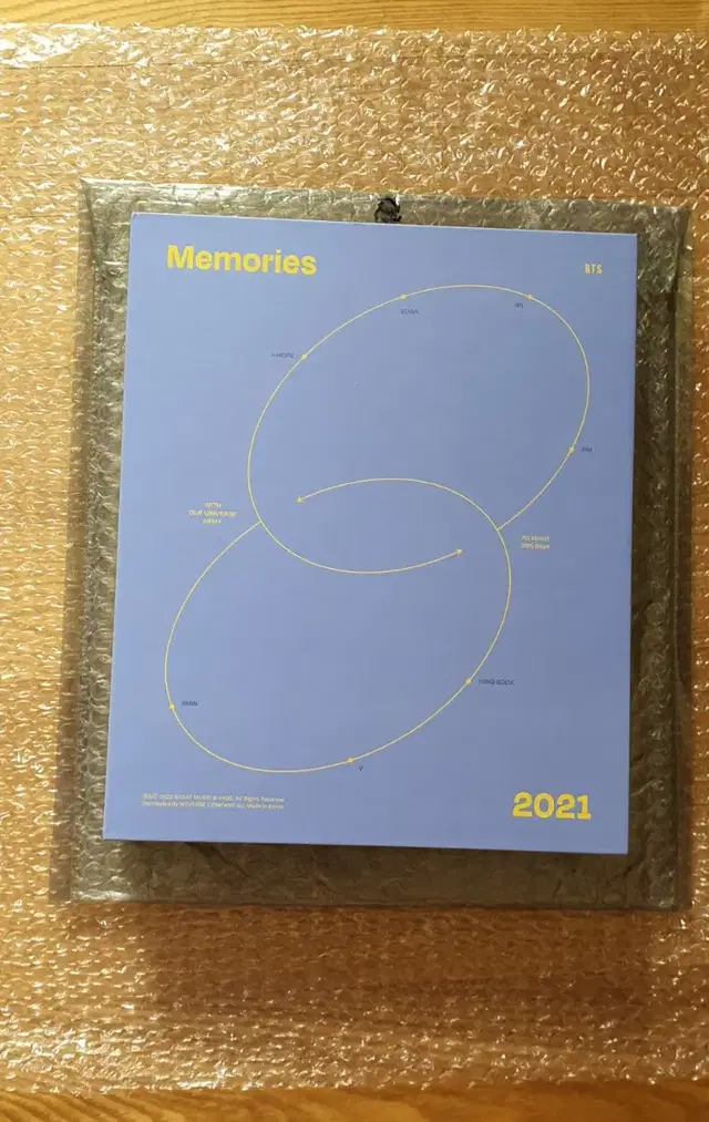 방탄 2021 메모리즈 디비디 DVD