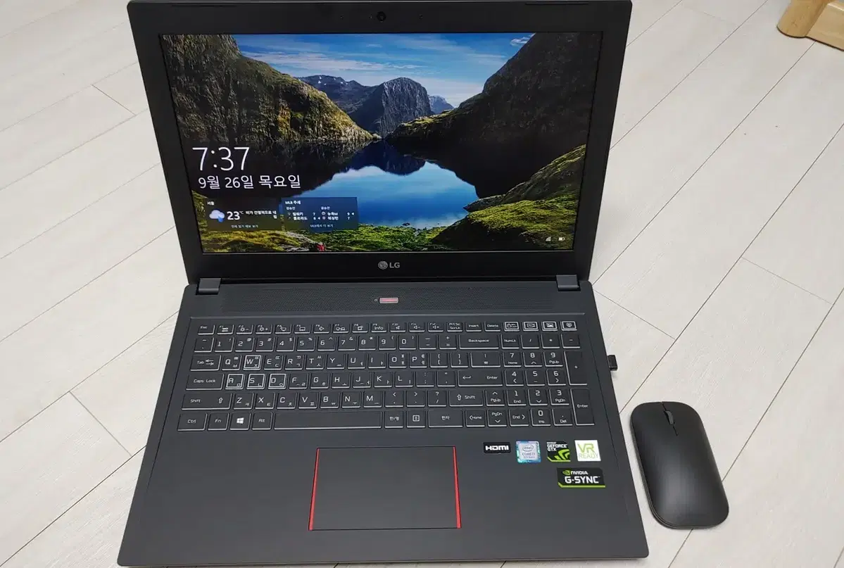 A급 게이밍LG울트라기어 헥사i7+GTX1060,32G램,1.25T윈10