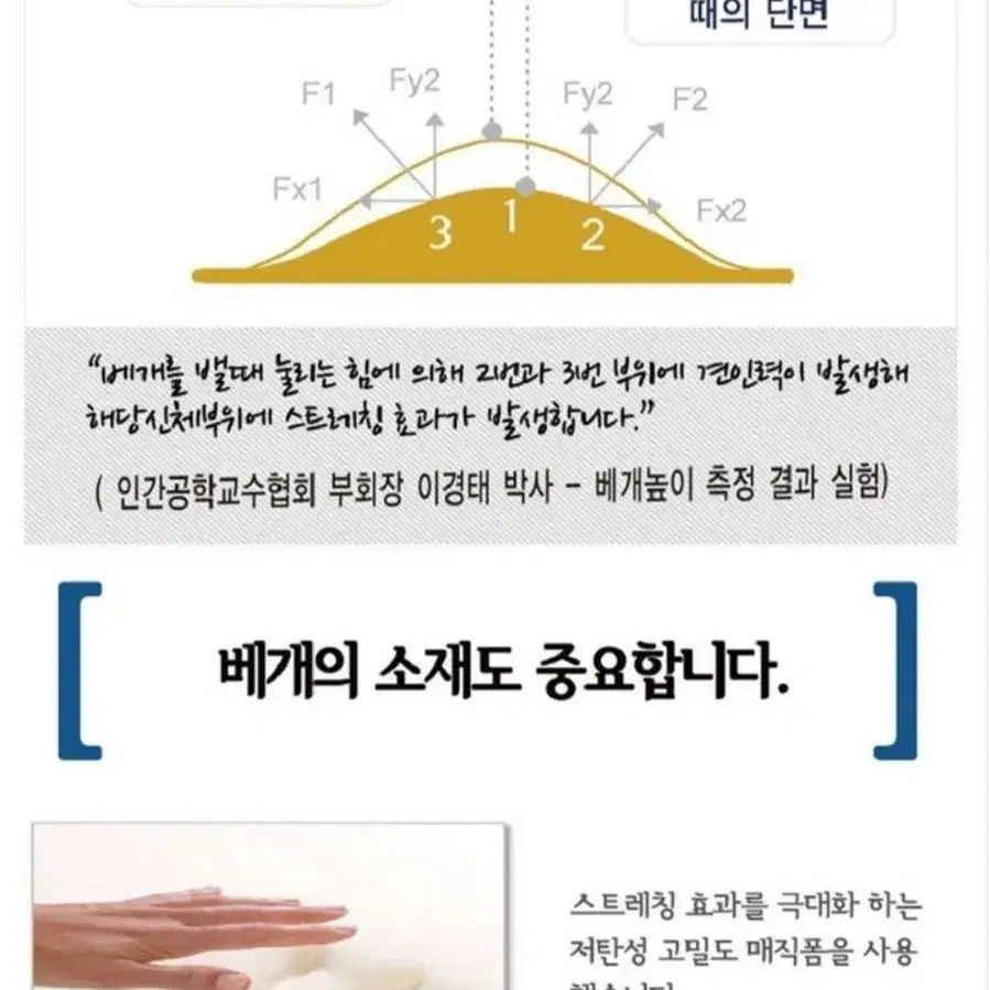 꿈의단잠 특허 받은 기능성 맞춤형 베개