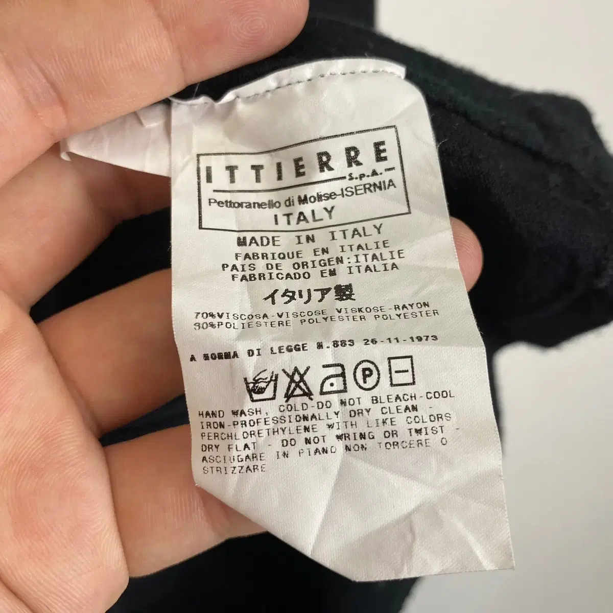 빈티지 FERRE JEANS italy 터틀넥 니트