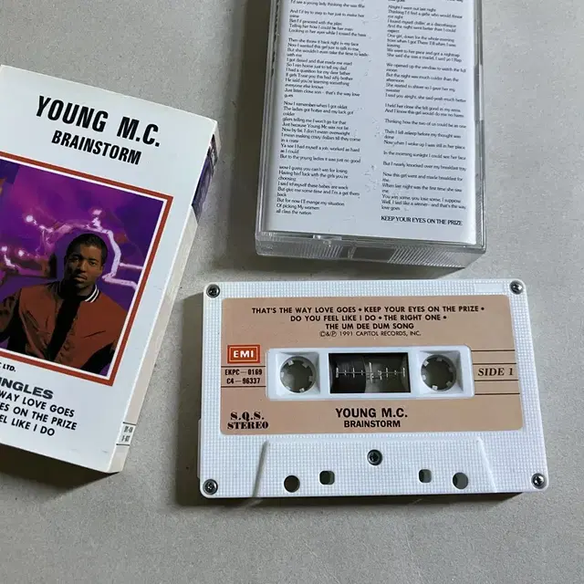 미국 래퍼 영 엠씨 Young MC 2집 (1991) 힙합 카세트테이프