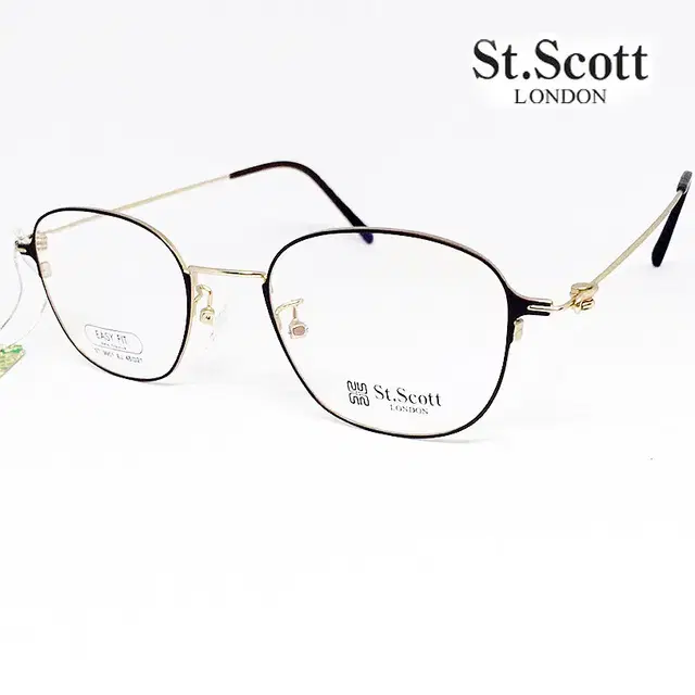 세인트스코트 안경테 St Scott 브라운/골드 ST-9951 새제품