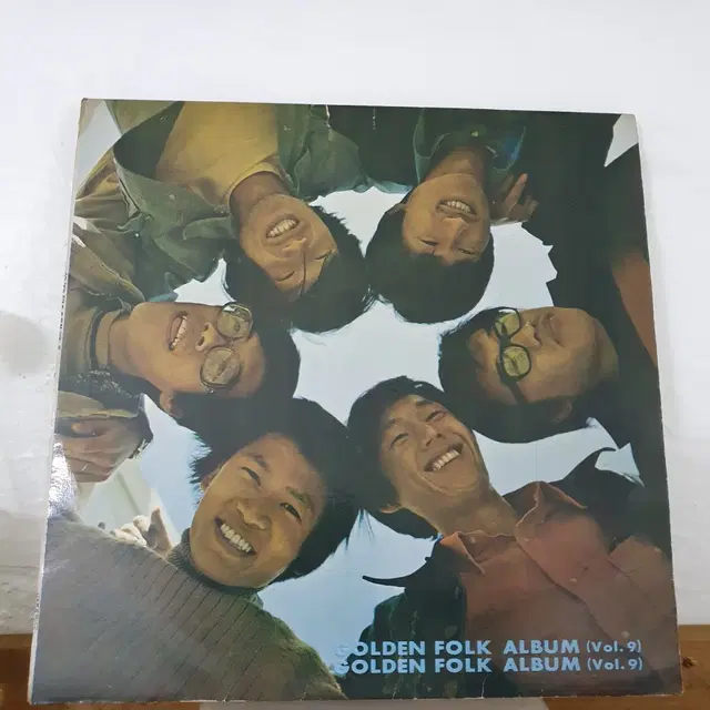 골든포크앨범 vol.9집 LP 1974  정미조.현경과영애.김인순