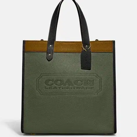 COACH Field Tote Colorblock ( 미사용품 )