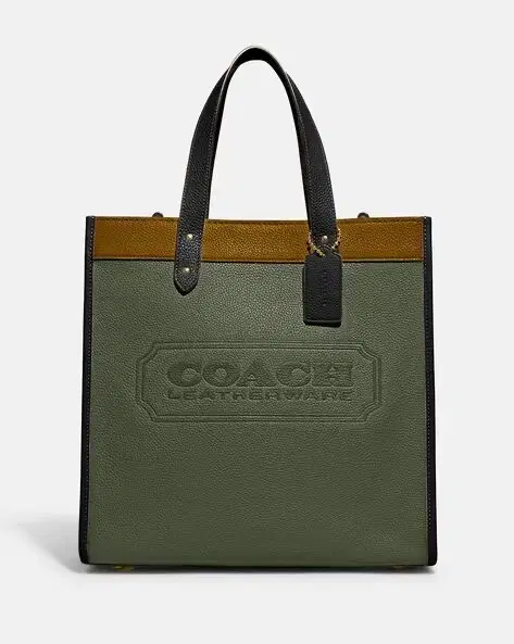 COACH Field Tote Colorblock ( 미사용품 )