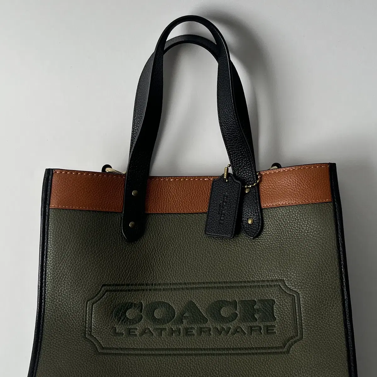 COACH Field Tote Colorblock ( 미사용품 )