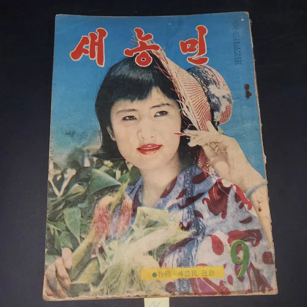 60년대 잡지 . 1965년 새농민 잡지