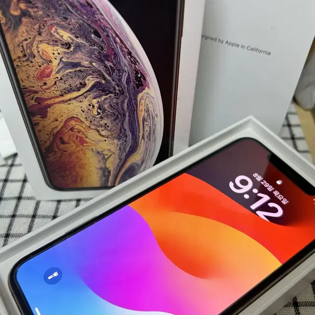 아이폰 xs max 64 골드