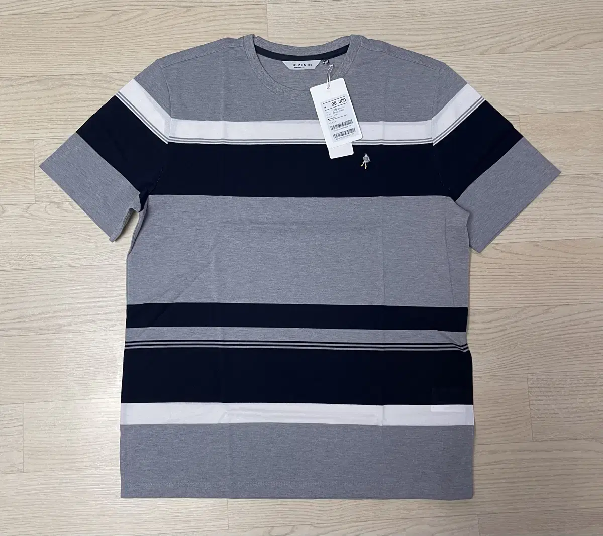 (New) All Xen Stripe T-Shirt Size 105