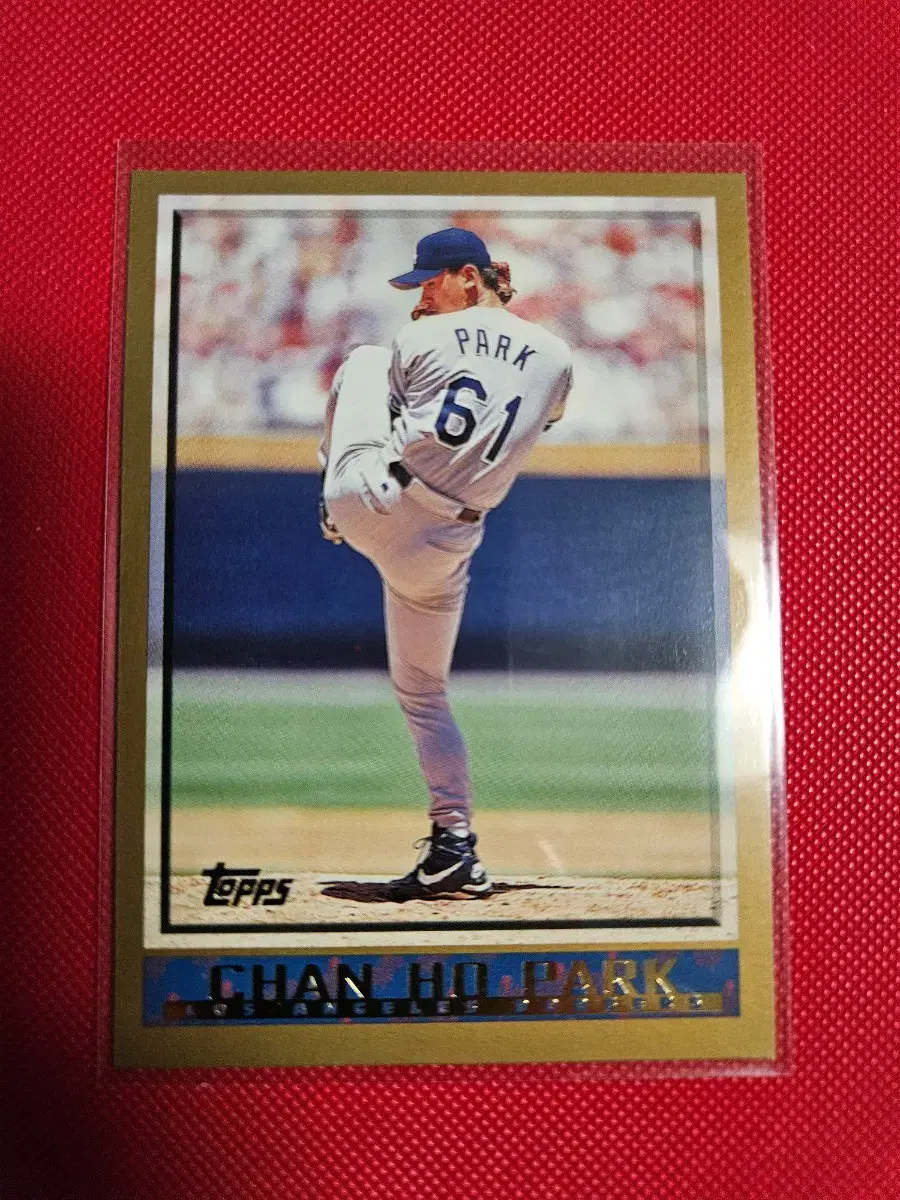 박찬호 1998 Topps base 카드