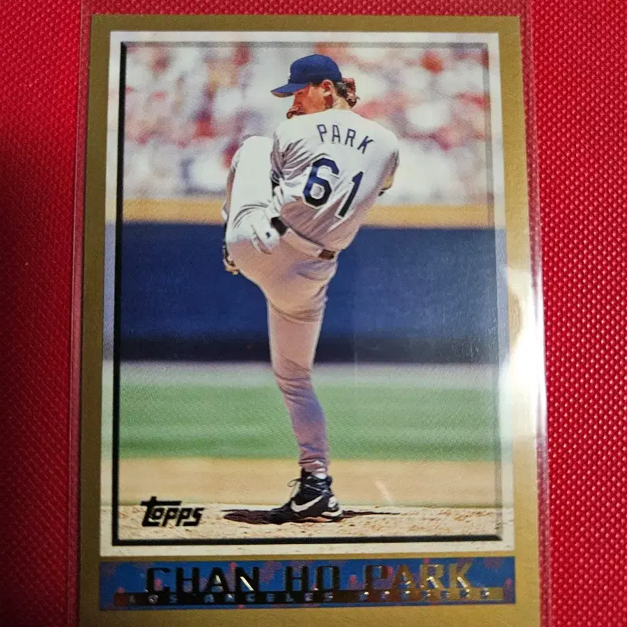 박찬호 1998 Topps base 카드