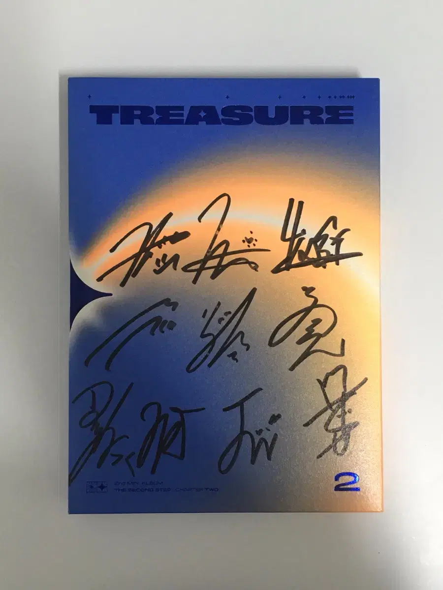 treasure hello 트레저 헬로 싸인앨범