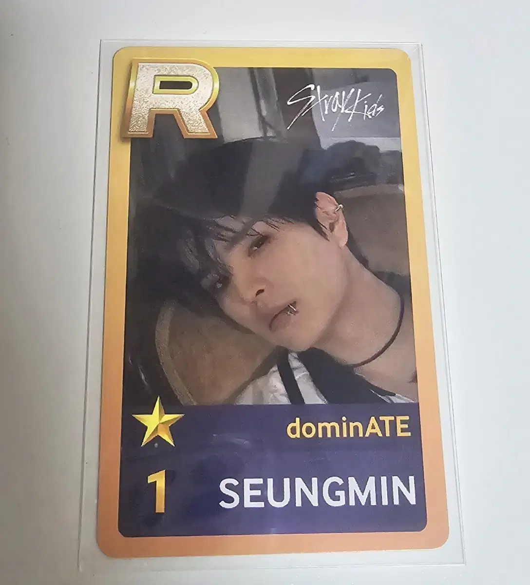 Straykids Shuseje seungmin photocard Dominate Concert photocard Concert Mission Certification