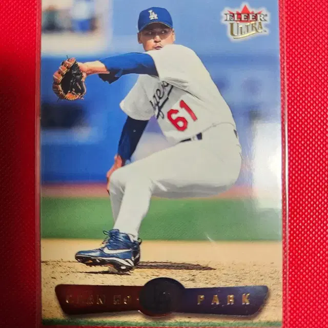 박찬호 2002 Fleer Ultra base 카드