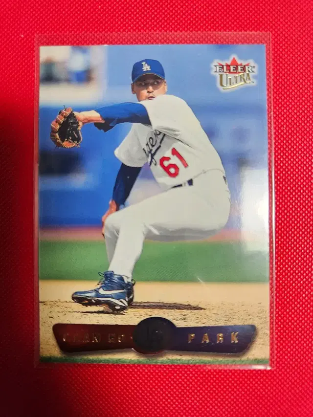 박찬호 2002 Fleer Ultra base 카드