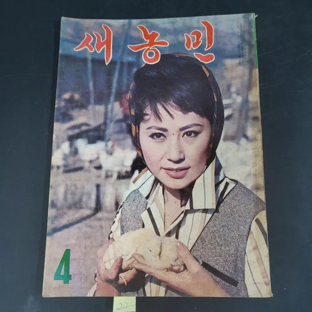 60년대 잡지 . 1965년 4월호 새농민 잡지