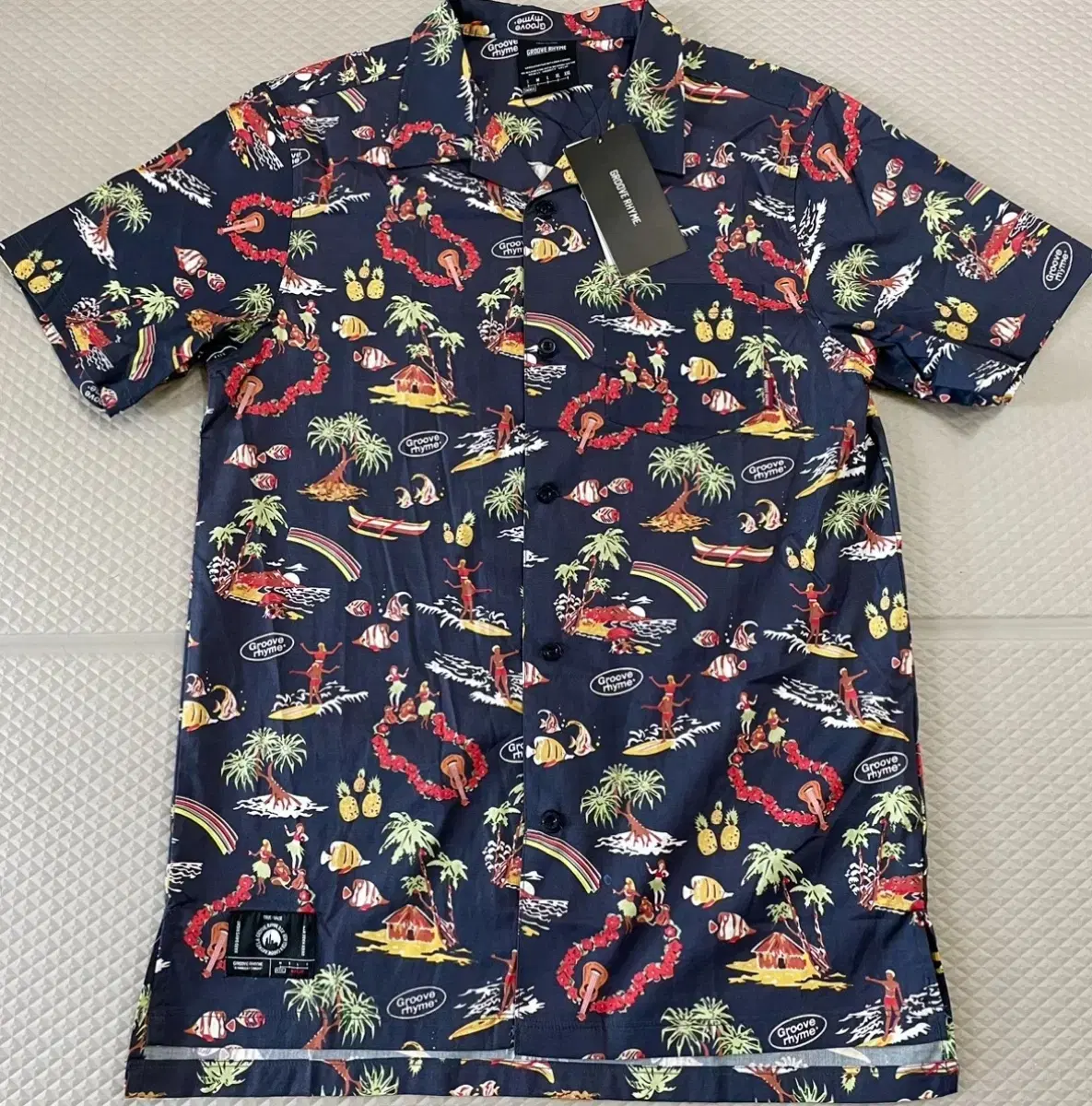 Groovy Lime Hawaiian Short Sleeve Shirt