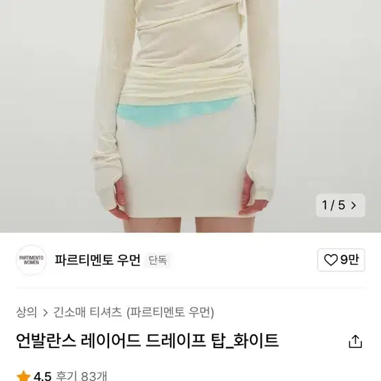 파르티멘토우먼 티셔츠