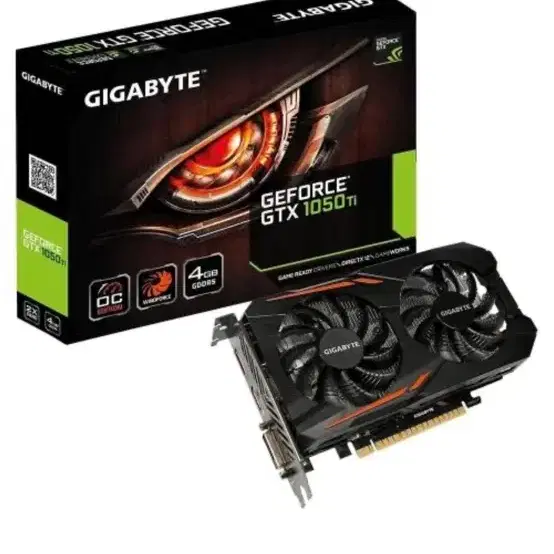 그래픽카드 GTX 1050 Ti GIGABITE 기가바이트