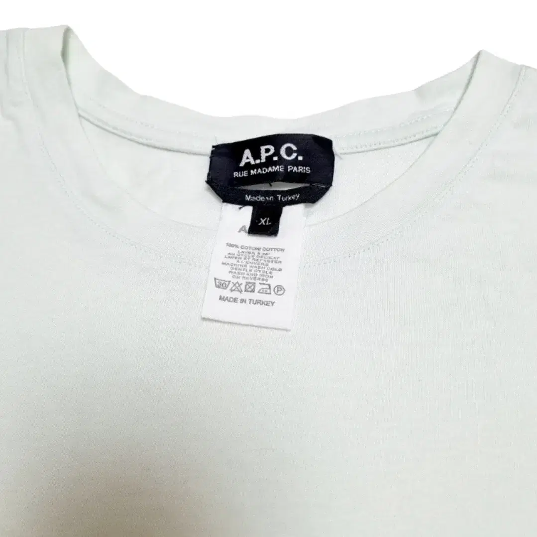 A.P.C 아페쎄 라운드 티셔츠 반팔티