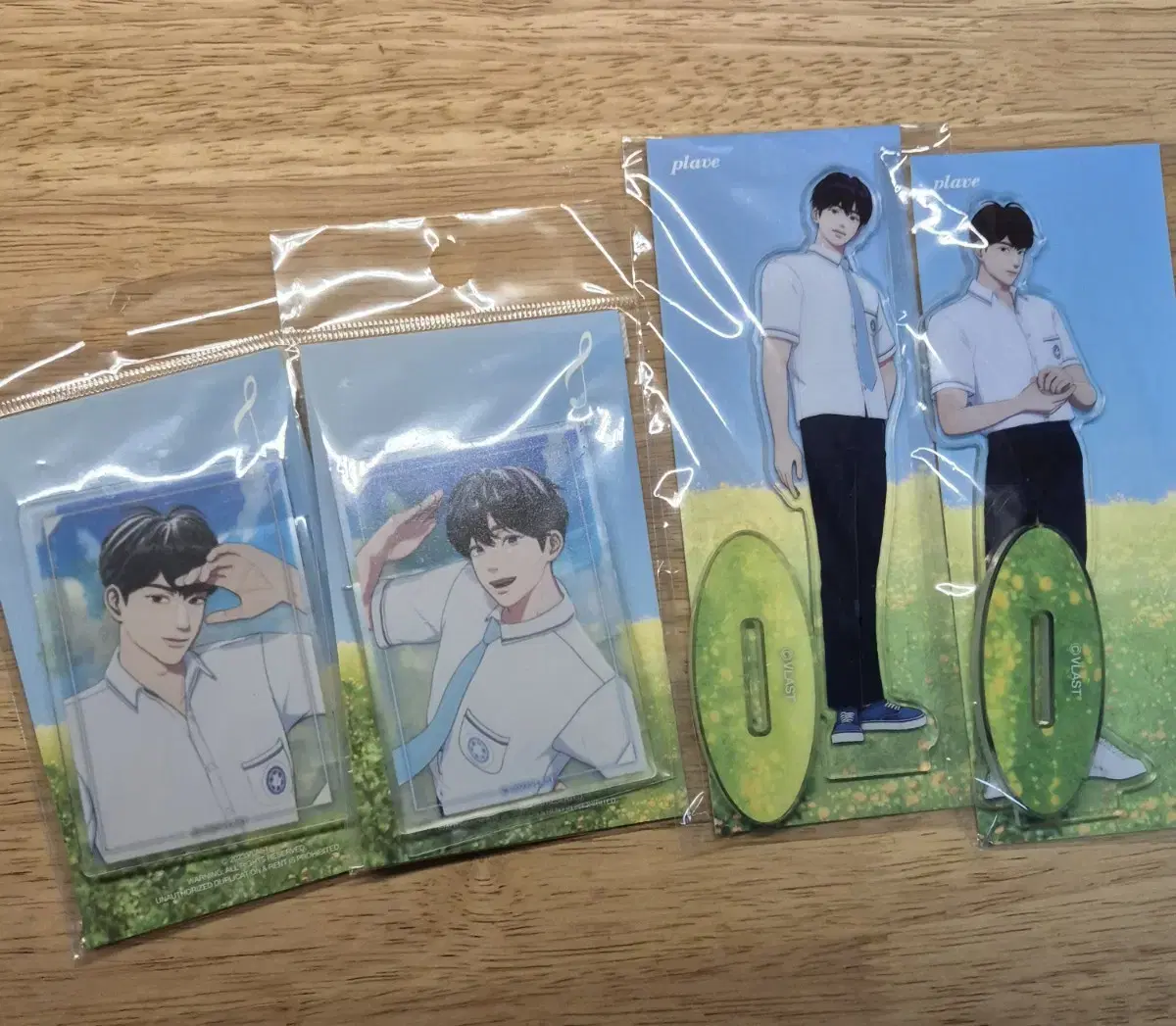 plave sixthyeoreum acrylic stand acrylic card yejun hamin