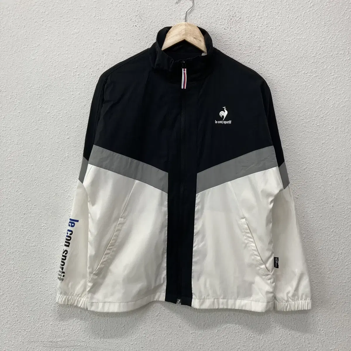 [90] New Le Coq unisex colorblock windbreaker jacket N3199