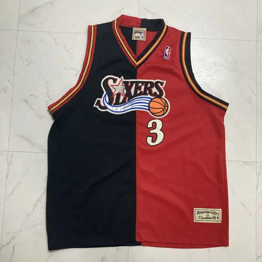 00s 필라델피아 76ers 아이버슨 농구 저지 2XL