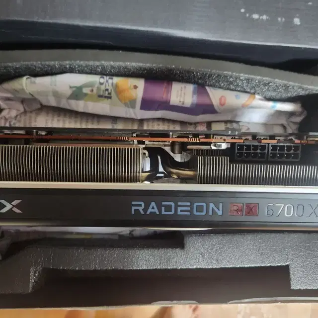 XFX 라데온 RX 6700XT 12GB 고장품