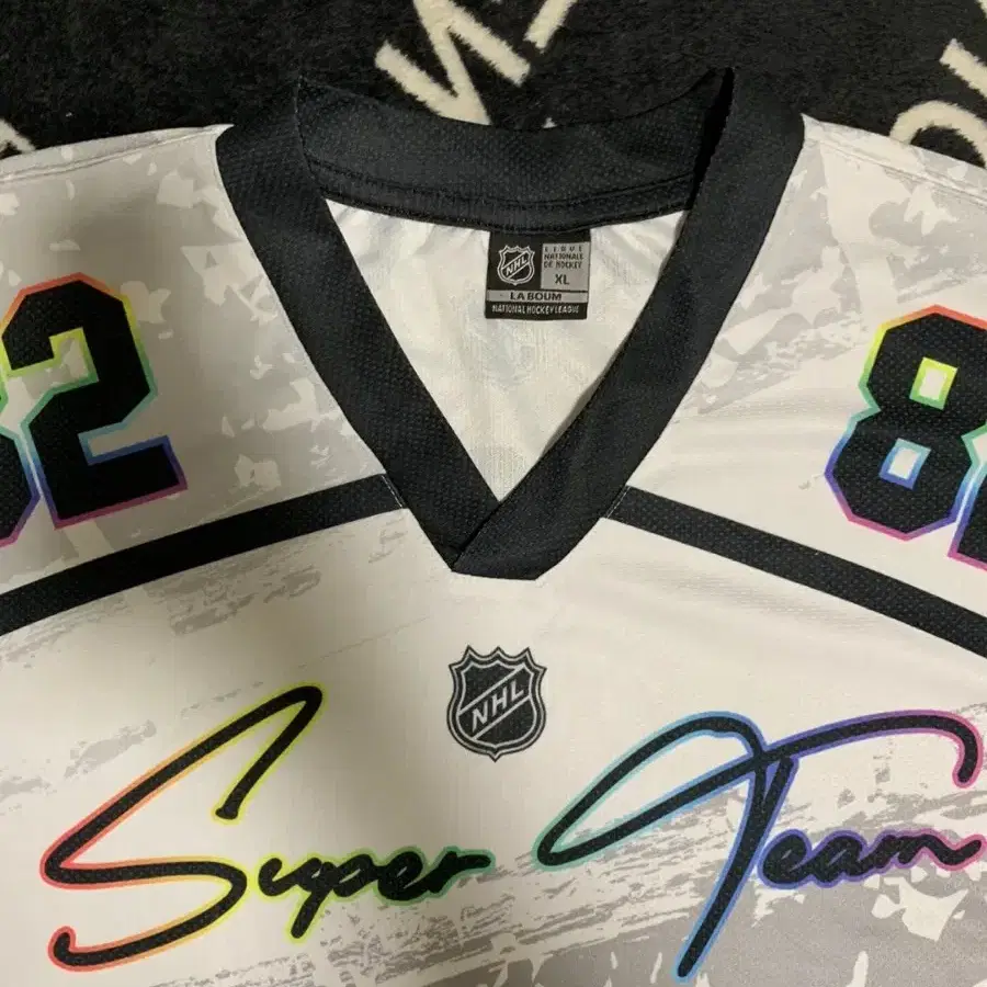 XL)NHL Super sason 82번 럭비져지 하키져지 유니폼 저지