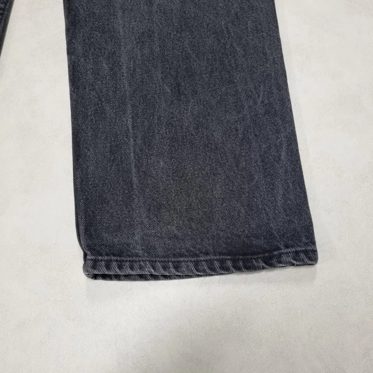 빈티지 WRANGLER 랭글러 릴랙스핏 흑청데님 - 36x30