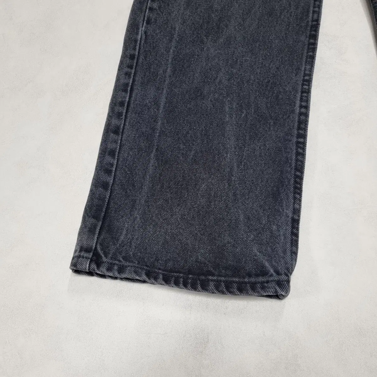 빈티지 WRANGLER 랭글러 릴랙스핏 흑청데님 - 36x30