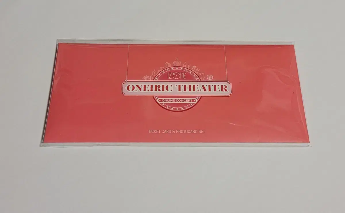 IZ*ONE online concert ticket + photocard set unsealed