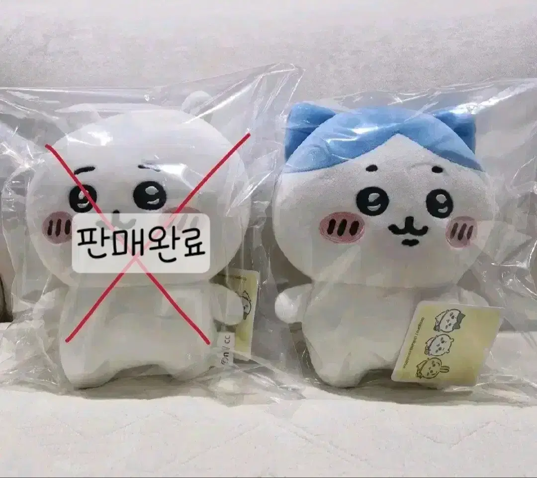 [정품/새상품] 먼작귀 치이카와 하치와레 25cm 인형