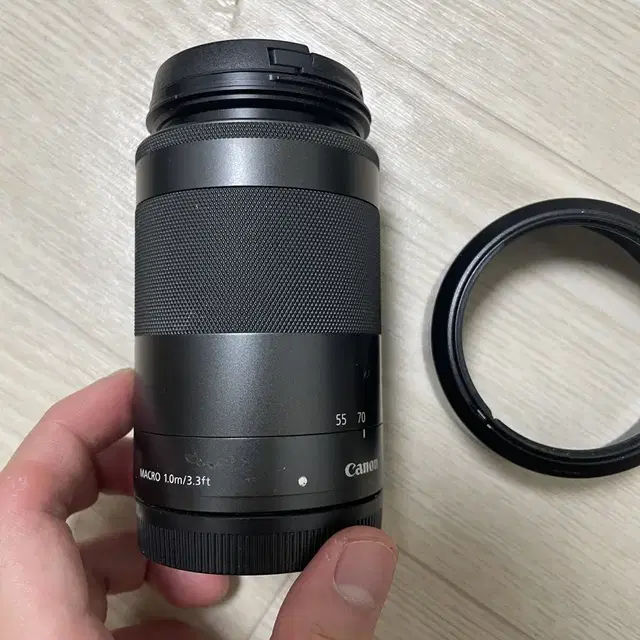 캐논 efm 55-200 망원렌즈 판매 ef-m 55200