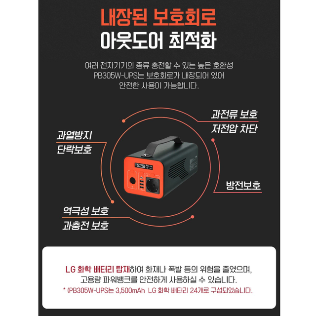 [무배/84000mAh] 캠핑용 대용량 파워 뱅크 / 낚시터 보조배터리