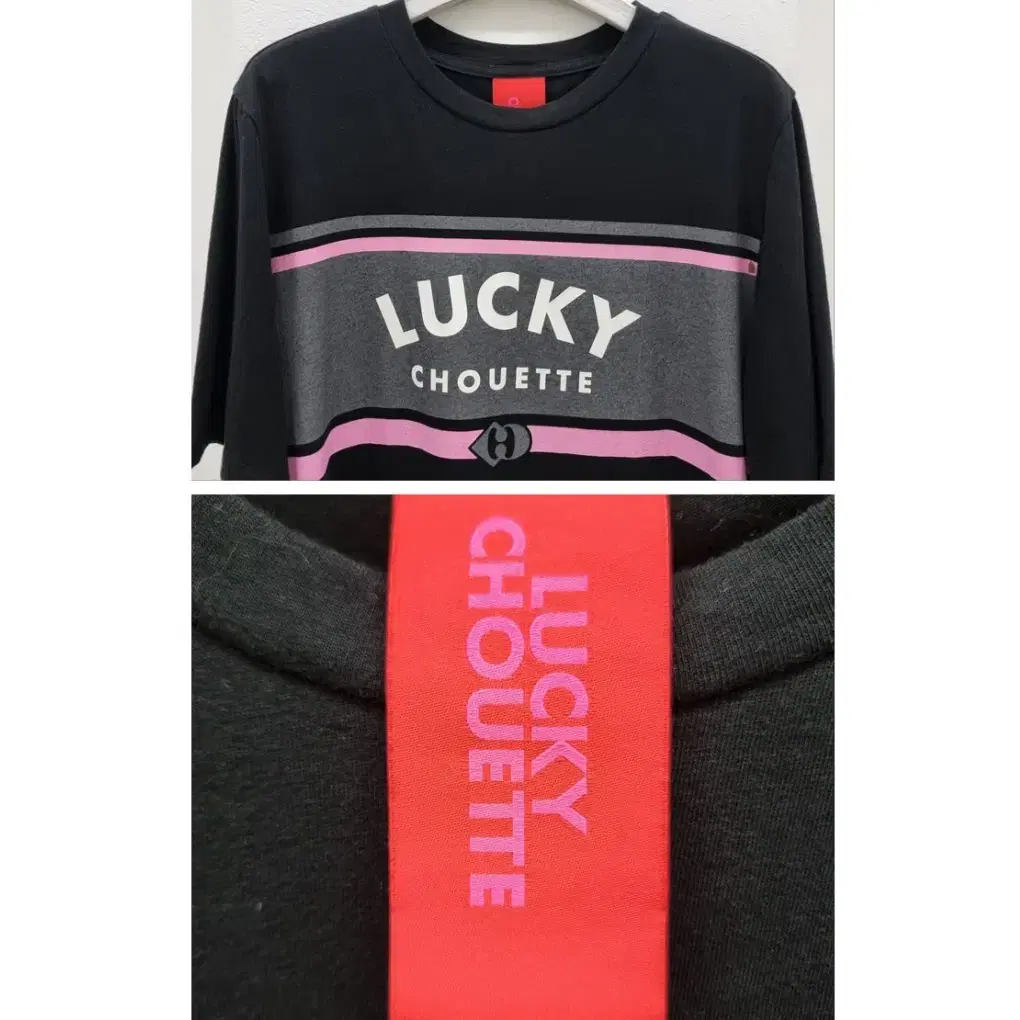 LUCKY CHOUETTE (44~66) 럭키슈에뜨 반팔티