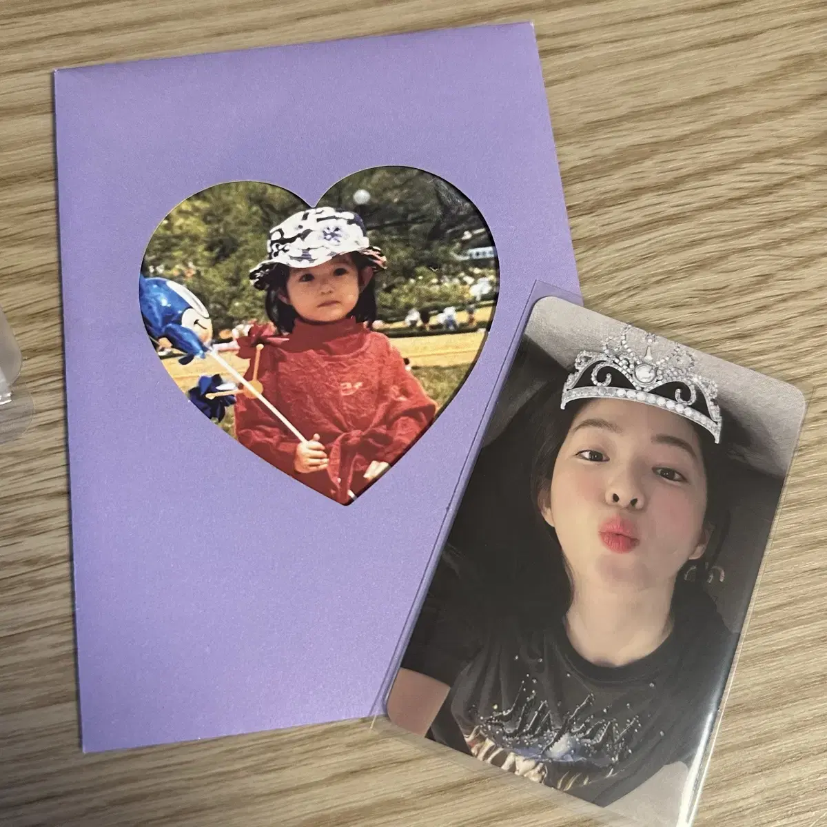 irene birthday party saintpa photocard