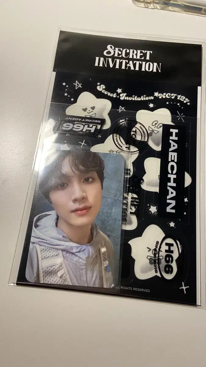 NCT127 NCT 8th Anniversary Deco Sticker Set Haechan