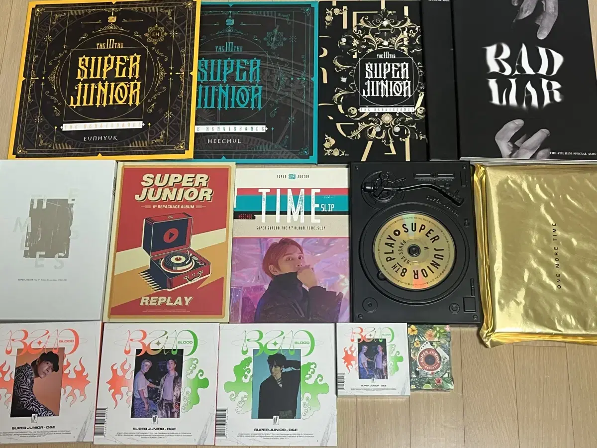 (bulk) Super Junior album (+ Eunhyuk, D&E photocard)