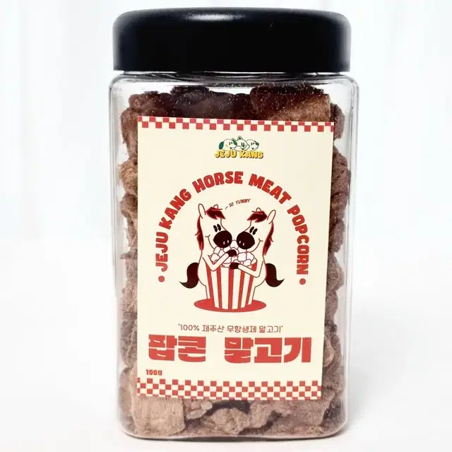 제주강씨네 팝콘 말고기 100g