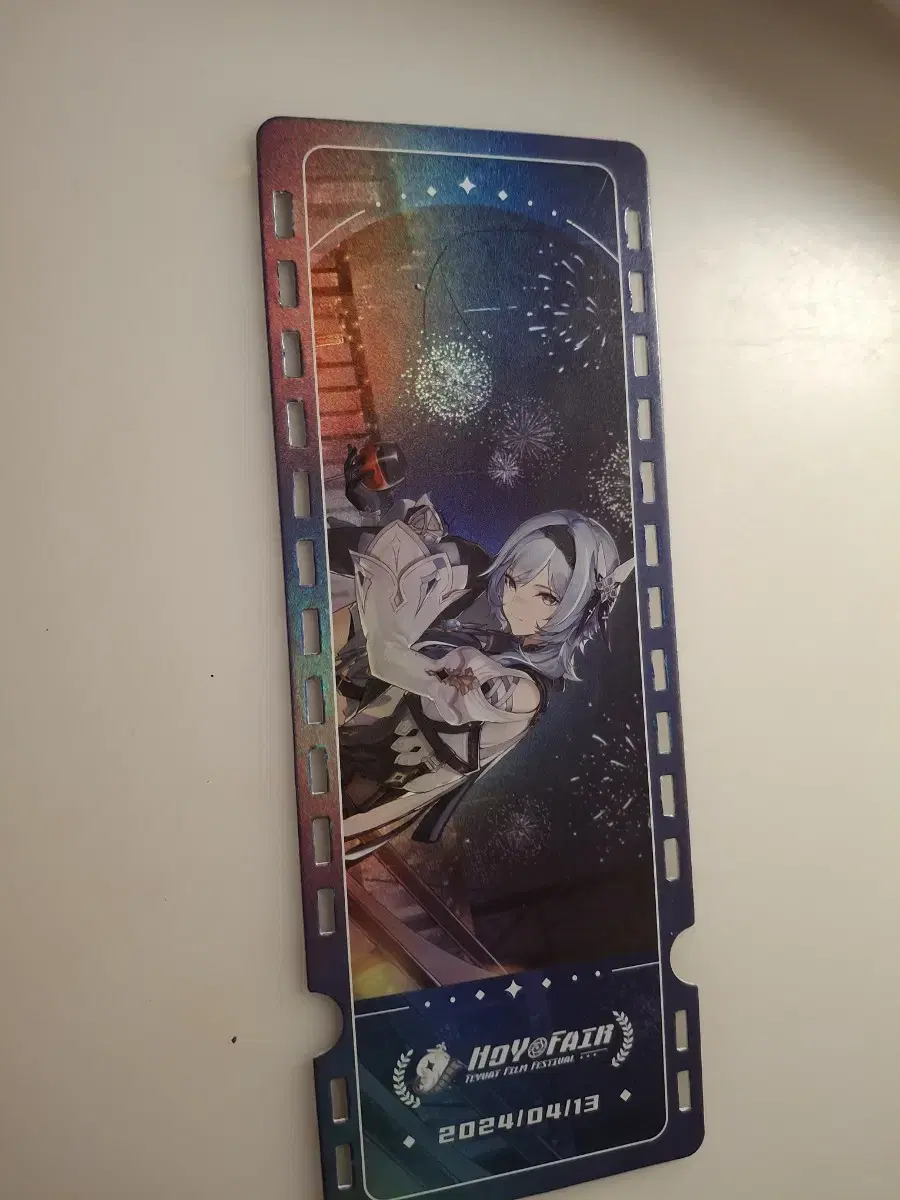 Hoyofair yura Laser Hologram Tickets