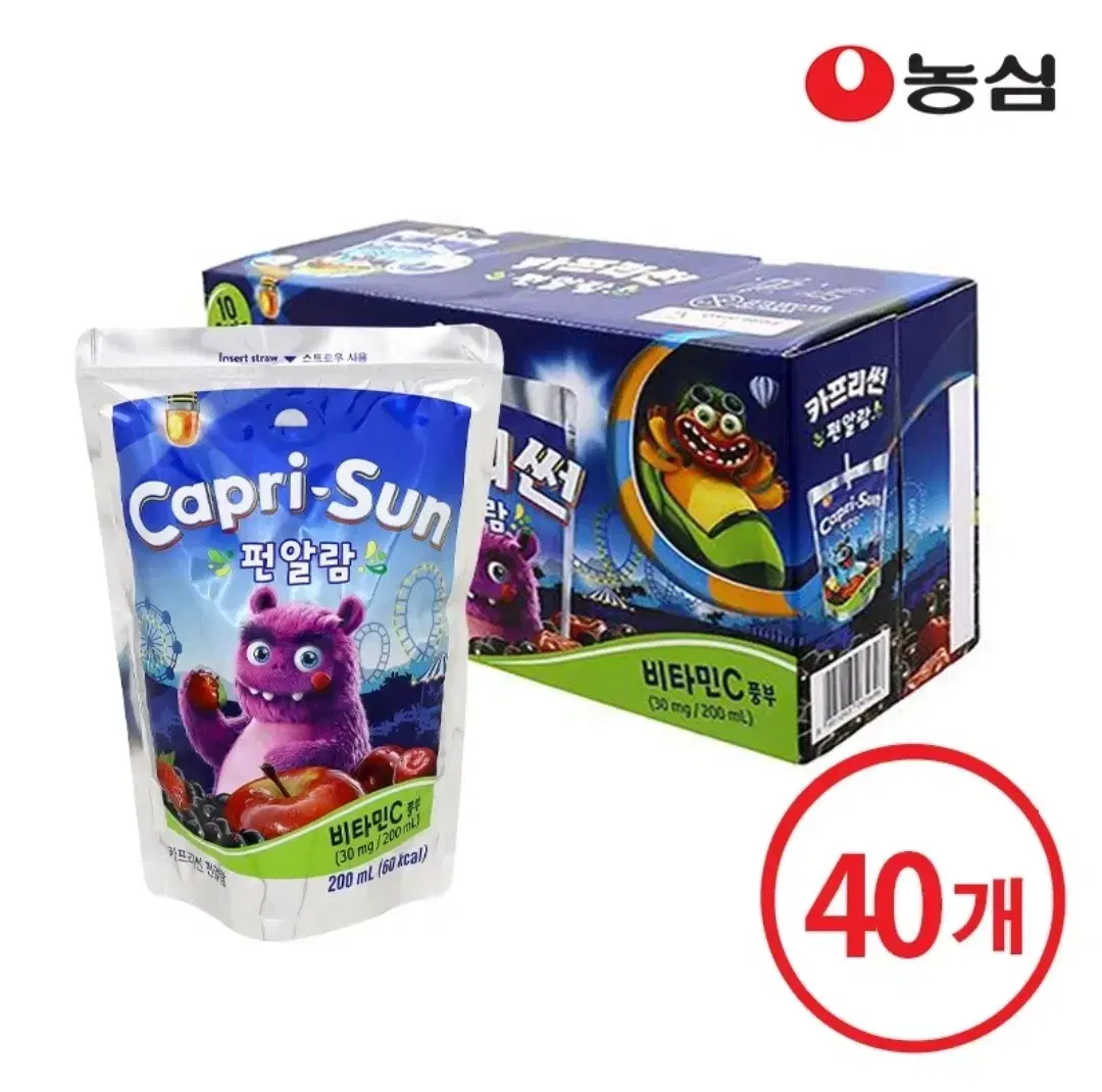 카프리썬 펀알람 200ml 40개 무료배송