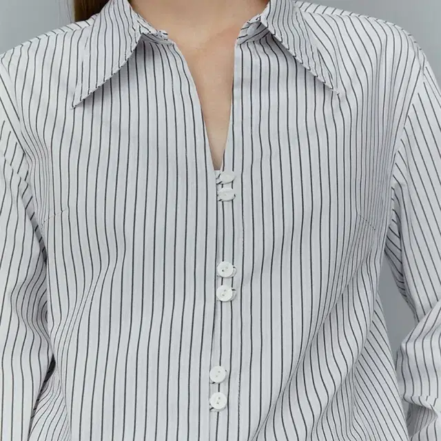 버뮬라 셔츠 WIDE COLLAR SHIRTS stripe