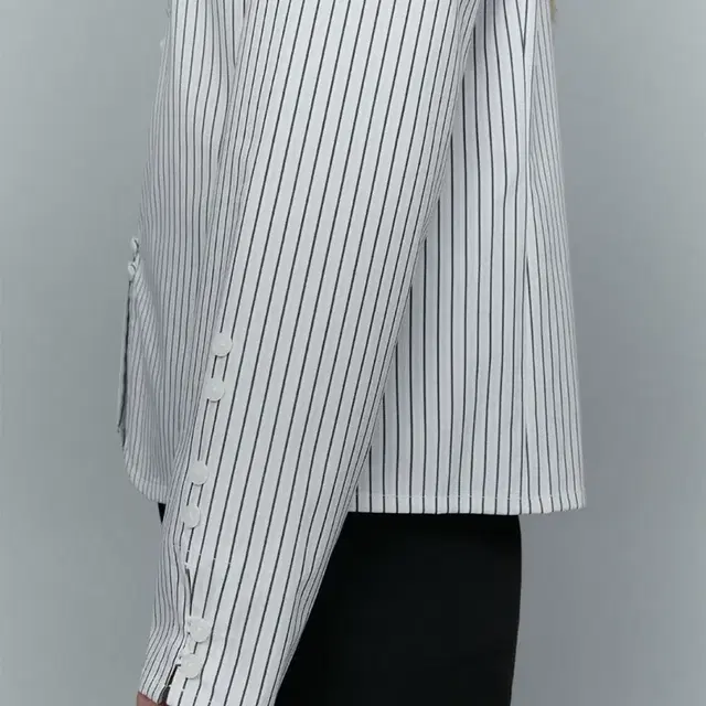 버뮬라 셔츠 WIDE COLLAR SHIRTS stripe