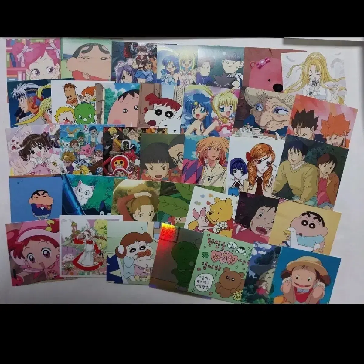 sticker, no duplicates, classic anime