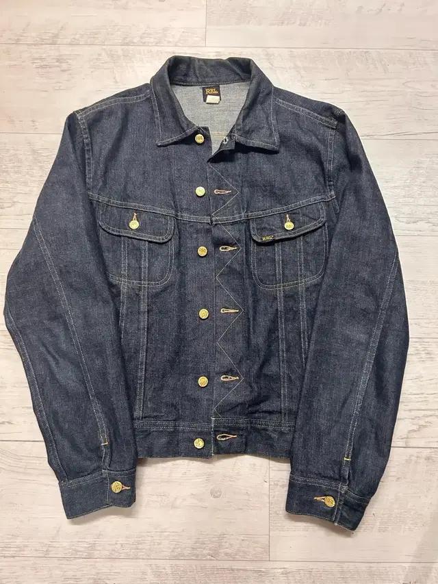 RRL lot-271 셀비지 진청 L