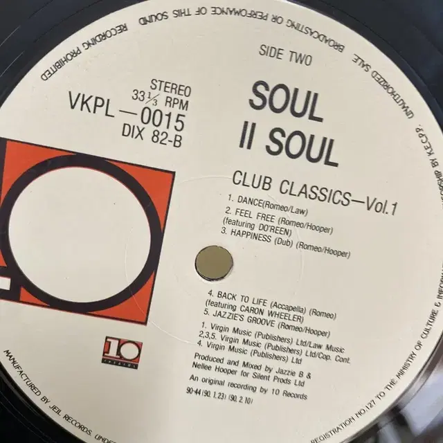 SOUL II SOUL LP / AA4564