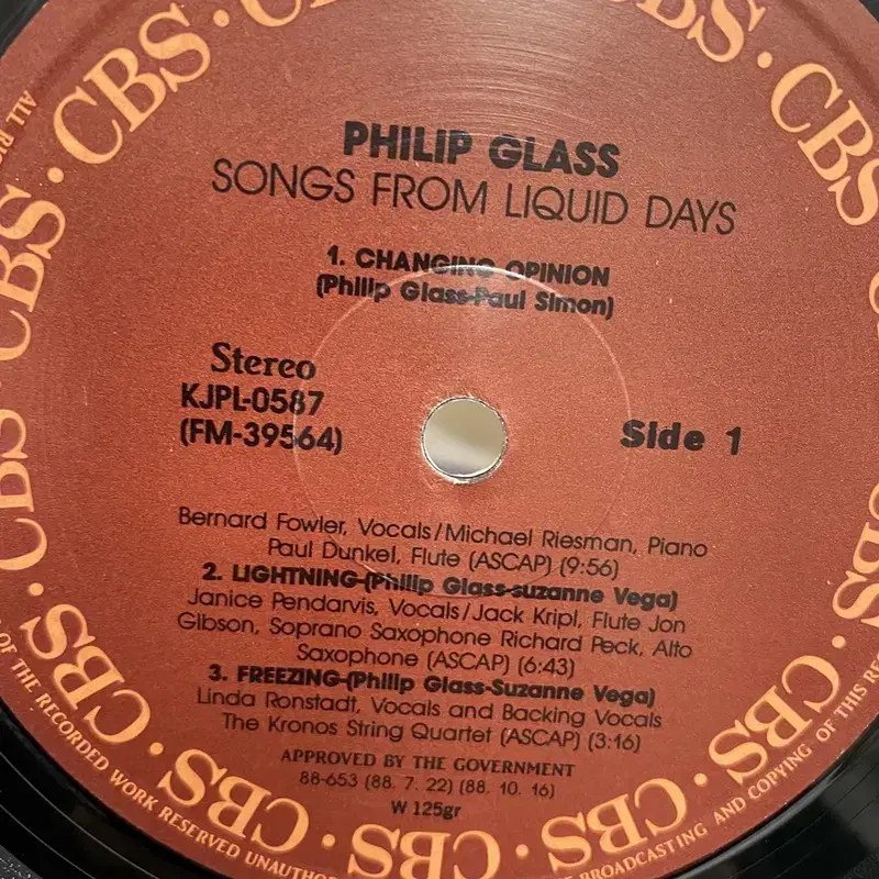 GLASS PHILIP  LP / AA4610