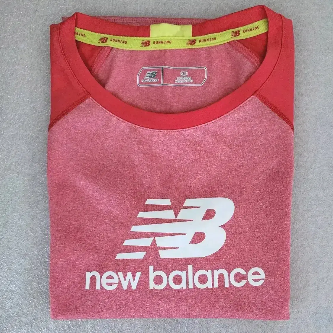 뉴발란스 newbalance 여성 반팔 러닝 티셔츠 90사이즈