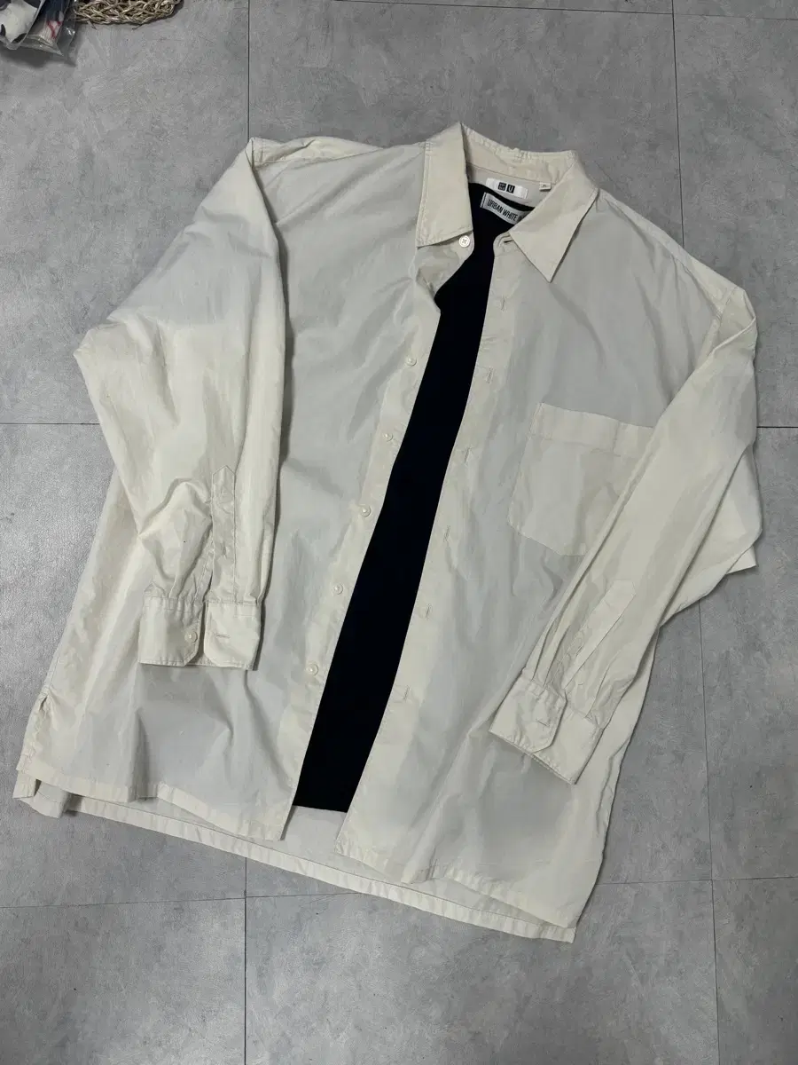 Uniqlo U over cotton shirt